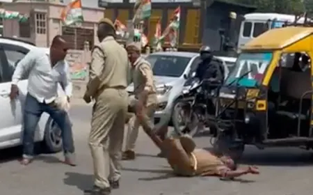 रायबरेली में दबंगई का कहर — सड़क पर दरोगा और होमगार्ड को दौड़ा-दौड़ाकर पीटा, खून से सनी वर्दी, आरोपी गिरफ्तार