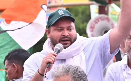 तेजस्वी यादव 'बिहार अधिकार यात्रा' निकालेंगे,यह यात्रा 16 सितंबर से 13 जिलों का दौरा करेगी !