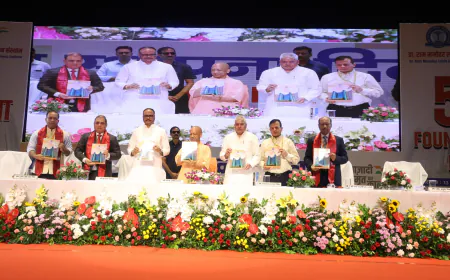 लखनऊ में डॉ. राम मनोहर लोहिया आयुर्विज्ञान संस्थान में मनाया गया पंचम स्थापना दिवस समारोह !