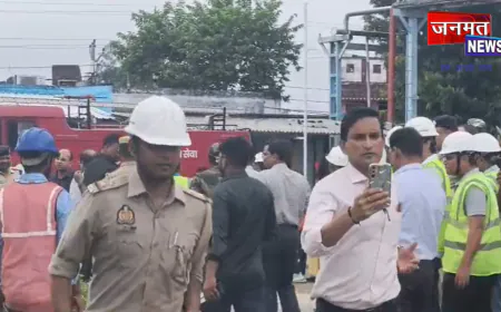 बलरामपुर में भूकम्प, रसायन और अग्निकांड से बचाव हेतु राज्य स्तरीय मॉक एक्सरसाइज सम्पन्न, आपात स्थितियों से निपटने की दी गई सीख