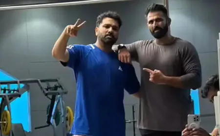 ऑस्ट्रेलिया दौरे से पहले हिटमैन का नया अवतार, रोहित शर्मा ने घटाया 10 किलो वजन