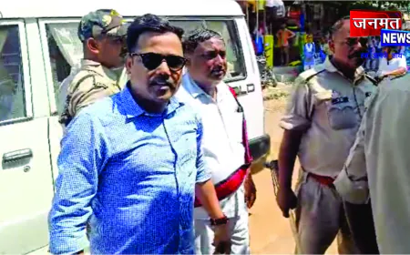 सकलडीहा बाजार में अतिक्रमण की पैमाइश पर हंगामा, व्यापारियों को SDM की सख्त चेतावनी