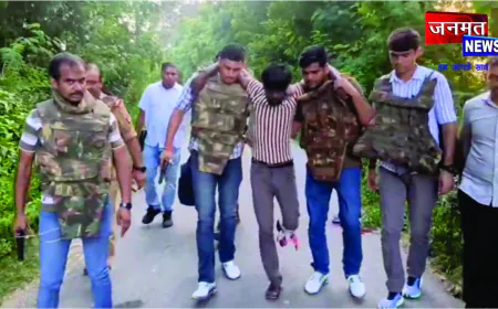 कन्नौज में पुलिस और लुटेरों की मुठभेड़, महिला की हत्या कर लूट करने वाला सूरज कश्यप गोली लगने से घायल, साथी जसवंत फरार