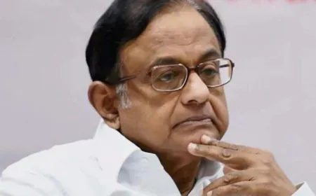 पूर्व गृह मंत्री पी. चिदंबरम का बड़ा खुलासा, मुंबई आतंकी हमले के बाद भारत ने पाकिस्तान पर एक्शन क्यों नहीं लिया?