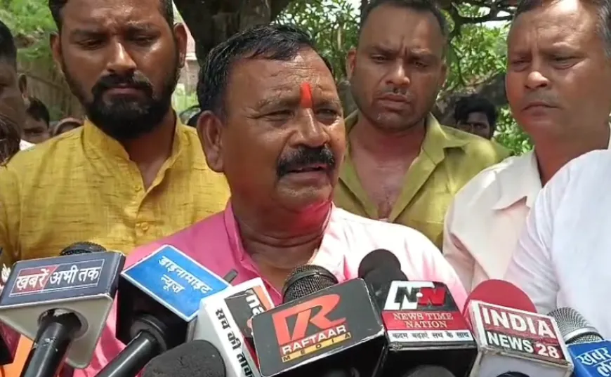 युवती हत्या मामले में निषाद समाज का आक्रोश, जिला अध्यक्ष ने की फांसी और बुलडोजर कार्रवाई की मांग