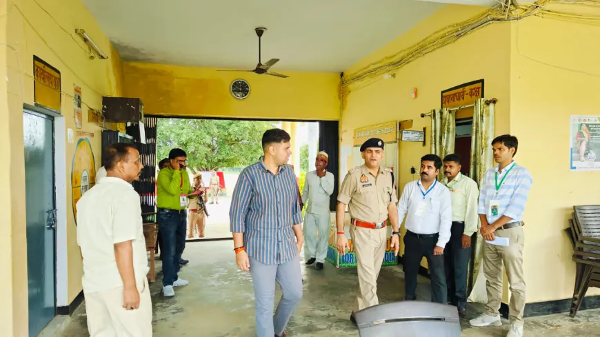हरदोई में PET परीक्षा को लेकर सतर्कता, डीएम और एसपी ने किया परीक्षा केंद्रों का निरीक्षण