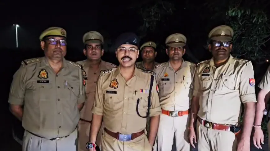 पुलिस मुठभेड़ में ₹10,000 का इनामी बदमाश सलीमुद्दीन घायल, तमंचा-कारतूस व बाइक बरामद