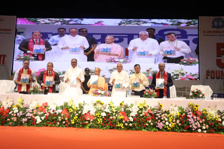 लखनऊ में डॉ. राम मनोहर लोहिया आयुर्विज्ञान संस्थान में मनाया गया पंचम स्थापना दिवस समारोह !