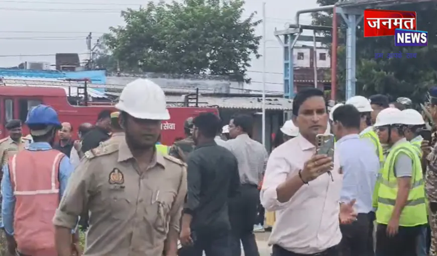 बलरामपुर में भूकम्प, रसायन और अग्निकांड से बचाव हेतु राज्य स्तरीय मॉक एक्सरसाइज सम्पन्न, आपात स्थितियों से निपटने की दी गई सीख