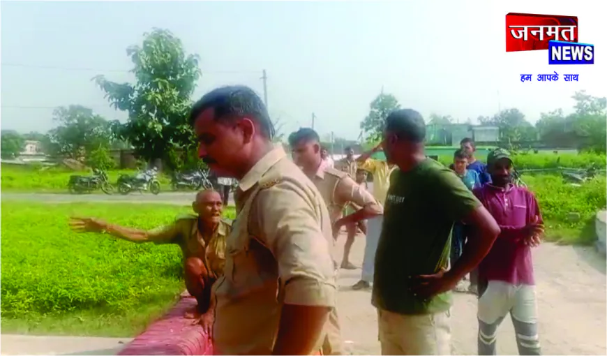 सरयू नहर में अज्ञात युवक का शव मिलने से ग्रामीणों में हड़कंप