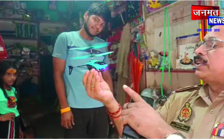 दुकानों से जब्त हुए 10 ड्रोन खिलौना डिवाइस, अफवाह फैलाने वालों पर पुलिस की सख्ती