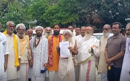 जालौन में एन्टी भूमाफिया पोर्टल बेअसर भू माफियाओं से त्रस्त साधु संतों ने एसपी से लगाई गुहार !