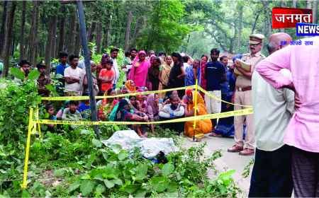अमघटी जंगल में नग्न अवस्था में मिली युवक की लाश, इलाके में सनसनी