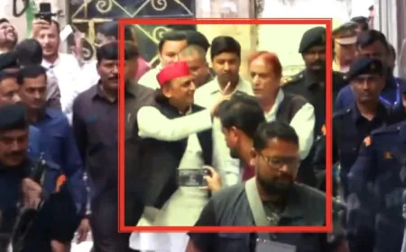 आखिरकार 23 महीने बाद आज़म खान और अखिलेश की हुई मुलाकात,क्या एक घंटे की मुलाकात में गिले - शिकवे होंगे दूर ?