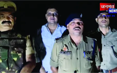 अछल्दा में पुलिस और बदमाशों के बीच हुई मुठभेड़ में ₹25 हजार का इनामी बदमाश घायल