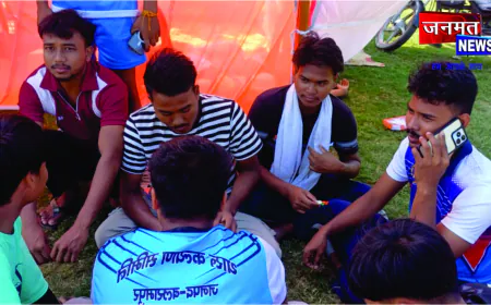 व्यवस्थाओं की अव्यवस्था में डूबा यूपी इंटरनेशनल ट्रेड शो — पानी-भोजन के बिना भटके बच्चे, अधिकारी नदारद