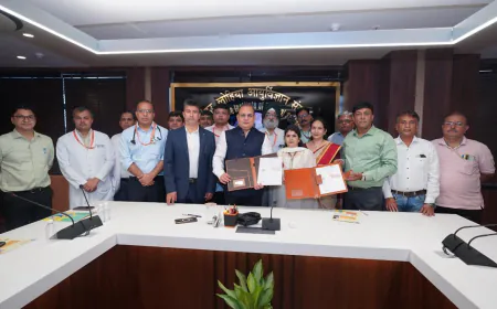 लखनऊ डॉ. राम मनोहर लोहिया संस्थान में नई ओपीडी का उ‌द्घाटन और ऑपरेशन कराए गए बच्चों को ब्रेसेस का वितरण !