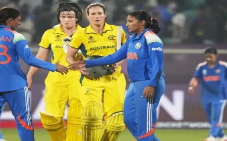 ICC Women's World Cup 2025 Points Table: भारत की हार से प्वाइंट्स टेबल में उथल-पुथल, नंबर 1 पर काबिज...