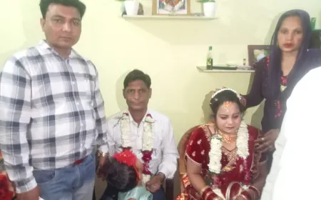 पति ने पत्नी को प्रेमी के साथ खुशी-खुशी किया "विदा"...