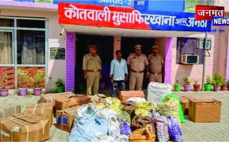 दीपावली से पहले अमेठी में अवैध पटाखों का बड़ा जखीरा जब्त, एक गिरफ्तार