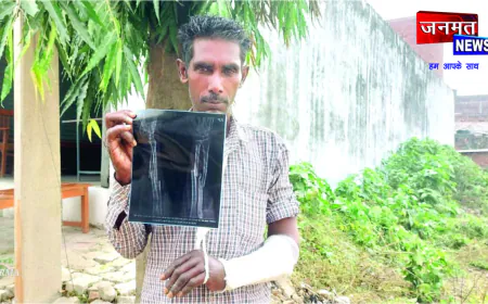 कूड़ा फेंकने से मना करने पर परिवार पर हमला, तीन घायल — एक की हाथ की हड्डी टूटी