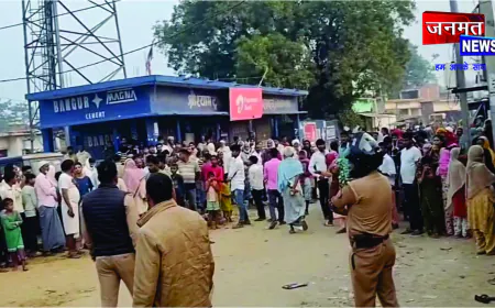 घर के बरामदे में सो रहे युवक की गला रेतकर हत्या, गांव में मचा हड़कंप