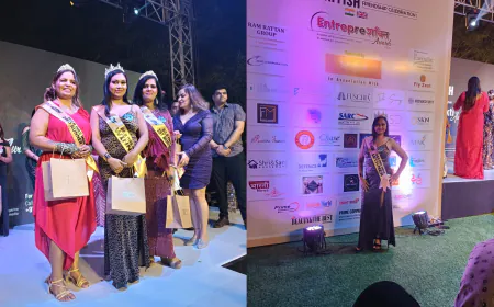 मिसेज इंडिया 2025 अवॉर्ड से सम्मानित हुईं मिसेज निमिषा सोनकर 