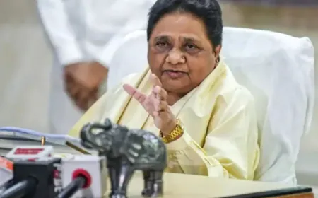 मायावती ने लखनऊ में मुस्लिम-दलित गठबंधन मजबूत करने के लिए मुस्लिम भाईचारा संगठन की विशेष बैठक बुलाई !