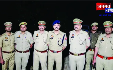 पुलिस और लुटेरे के बीच हुई मुठभेड़ में गैंगस्टर जावेद के पैर में लगी गोली
