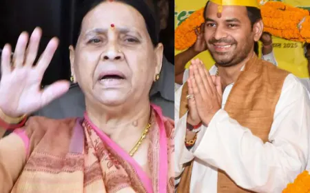 राबड़ी देवी ने अपने बड़े बेटे तेज प्रताप यादव का खुलकर सपोर्ट किया, तेज प्रताप को ‘अपनी जगह ठीक’ बताया, क्या महुआ चुनाव में पड़ेगा असर?