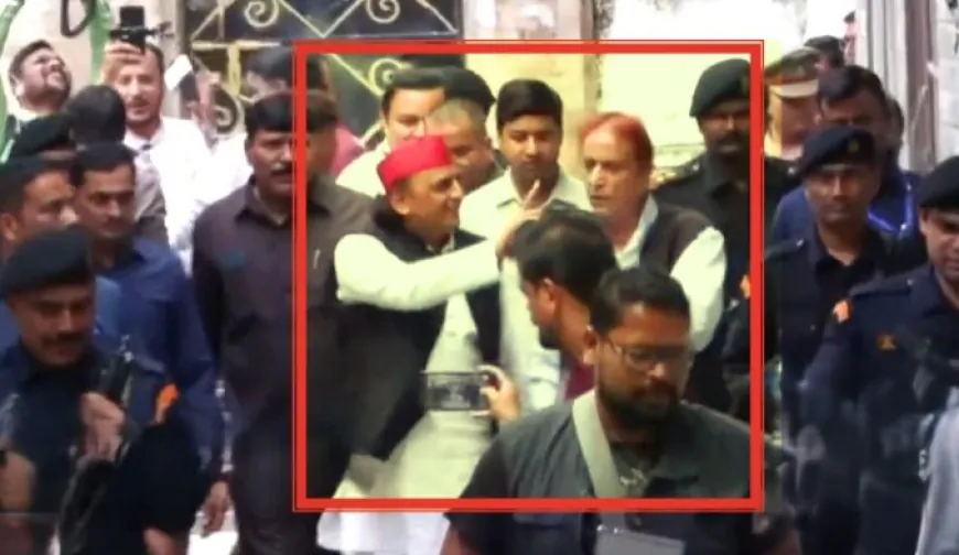 आखिरकार 23 महीने बाद आज़म खान और अखिलेश की हुई मुलाकात,क्या एक घंटे की मुलाकात में गिले - शिकवे होंगे दूर ?
