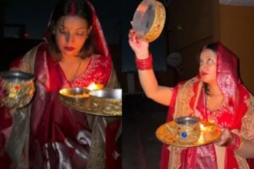 पवन सिंह की पत्नी ने ज्योति ने रखा करवा चौथ का व्रत, इंस्टाग्राम पर भावनात्मक पोस्ट !
