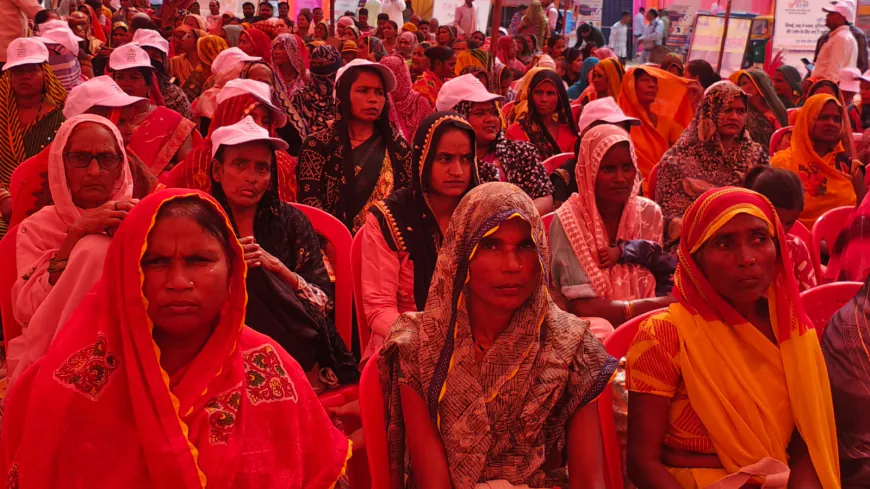 औरैया में महिला किसानों के लिए शैक्षणिक भ्रमण कार्यक्रम आयोजित किया गया।