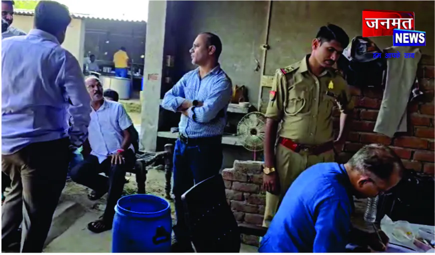 दिवाली से पहले बड़ा खुलासा: बुलंदशहर में केमिकल से बनाया जा रहा था दूध और पनीर