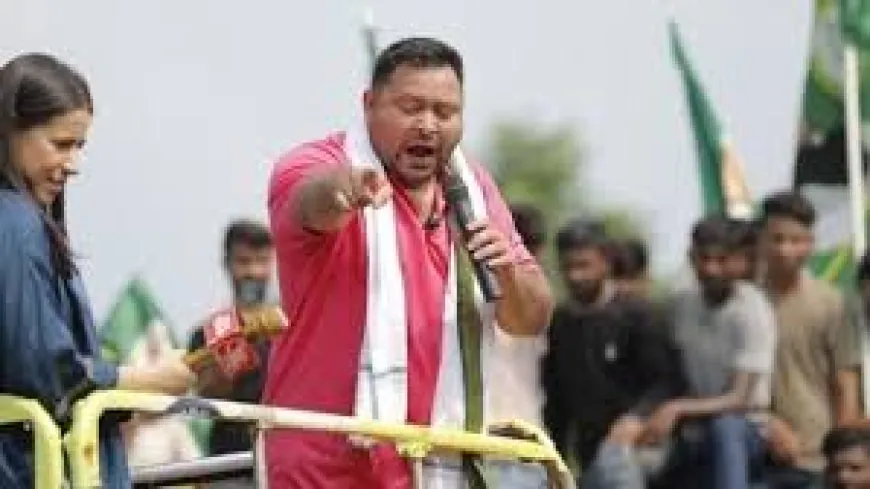 बिहार चुनाव में वक़्फ़ कानून बन रहा बड़ा मुद्दा,भरे मंच से तेजस्वी यादव ने दिया बड़ा बयान !