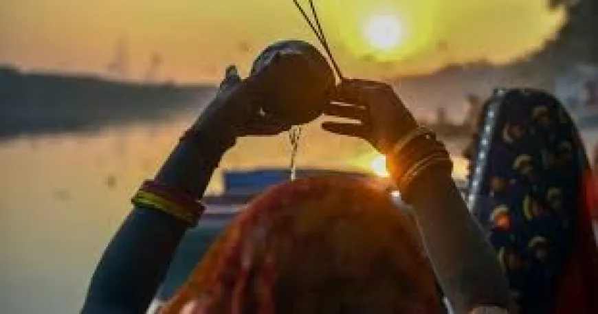 छठ के महापर्व का आज है तीसरा दिन अर्घ्य संध्या का जाने महत्त्व और अर्घ्य देने का सही तरीका !