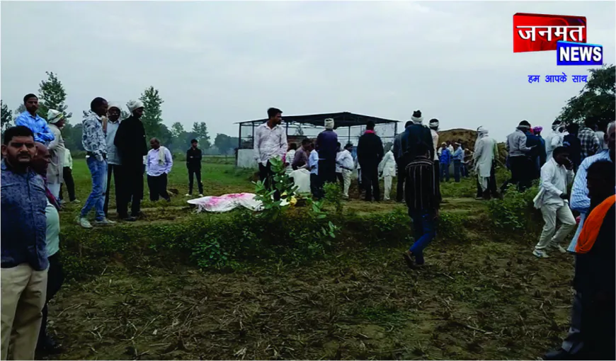 दबंगों ने श्मशान भूमि पर किया कब्जा, दो गज ज़मीन को तरसी मृतक युवक की अर्थी