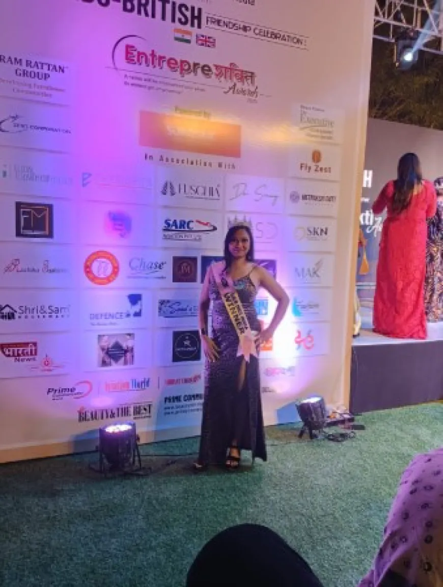 मिसेज इंडिया 2025 अवॉर्ड से सम्मानित हुईं मिसेज निमिषा सोनकर