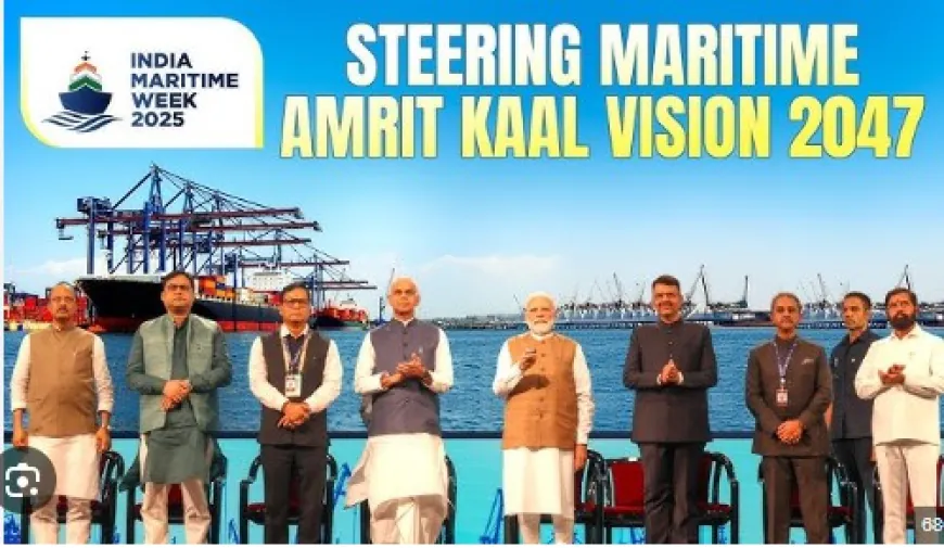 भारत का समुद्री क्षेत्र बड़ी ऊर्जा के साथ बढ़ रहा आगे