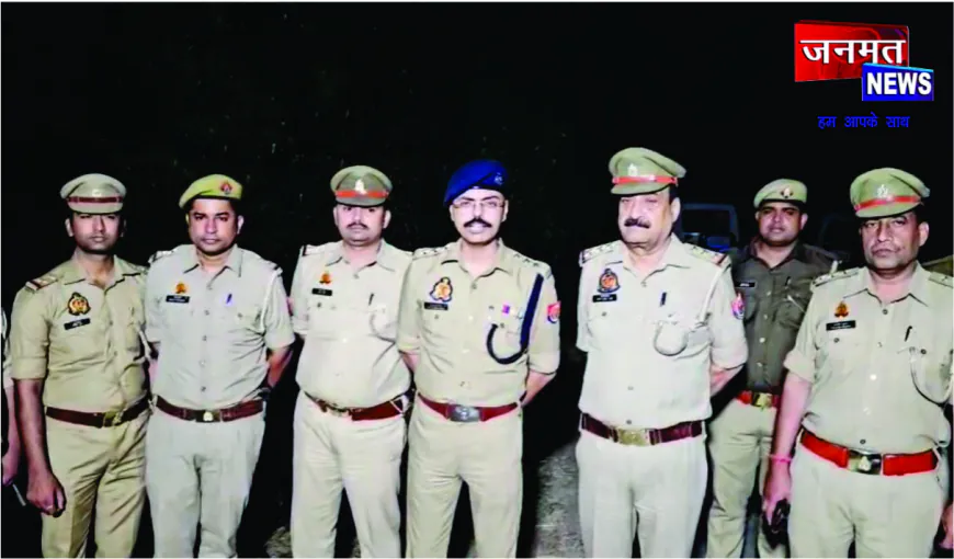 पुलिस और लुटेरे के बीच हुई मुठभेड़ में गैंगस्टर जावेद के पैर में लगी गोली