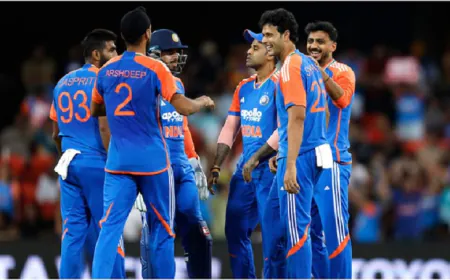 IND vs AUS: भारत ने ऑस्ट्रेलिया को 48 रन से हराया, हासिल की 2-1 की अजेय बढ़त