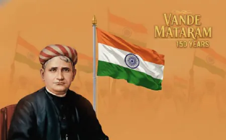 वंदे मातरम्  के 150 वर्ष पूरे, जानें 1875 का एक गीत कैसे बना आजादी का नारा?