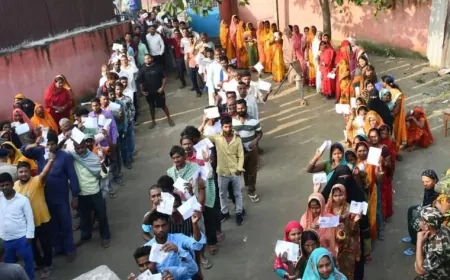 बिहार चुनाव: पहले चरण में 65 फीसद से अधिक मतदान, EC ने जारी किया फाइनल डेटा