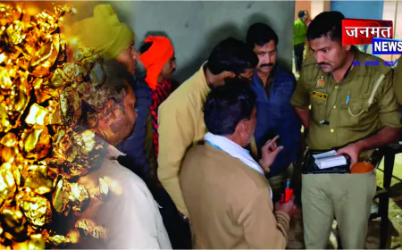 मंदिर की खुदाई में निकला सोने-जेवरात से भरा पीतल का गिलास, लूटने के बाद गांव में मचा हड़कंप