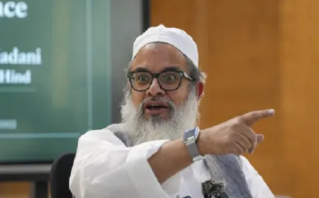 यह मुसलमानों के लिए जायज नहीं, नहीं कर सकते दूसरों की इबादत; वंदे मातरम् पर बोले महमूद मदनी