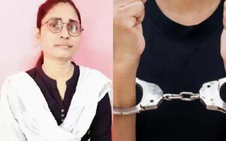 50 हजार की इनामी प्रियंका सिंह गिरफ्तार: 19 मामलों में लखनऊ समेत सात जिलों की पुलिस को थी तलाश