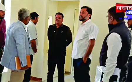 डीएम ने निर्माणाधीन जिला कारागार का किया निरीक्षण, 15 दिसंबर तक कार्य पूर्ण करने के निर्देश