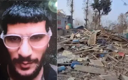 दिल्ली को दहलाने वाले आतंकी डॉ. उमर का पुलवामा में घर जमींदोज, ग्रामीणों ने खोले चौंकाने वाले राज