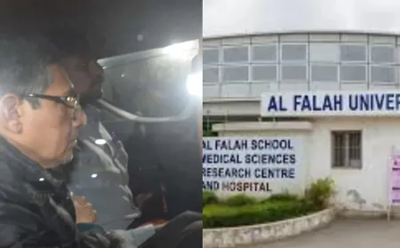 Delhi Blast: अल फलाह यूनिवर्सिटी के संस्थापक जवाद अहमद गिरफ्तार, मिली 13 दिन की कस्टडी