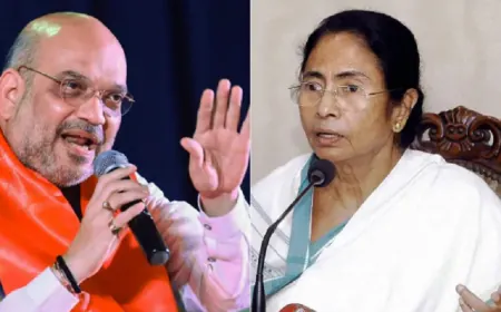 'SIR खतरनाक...' ममता बनर्जी के पत्र पर भड़के अमित शाह, बोले- घुसपैठियों को बचाने की कोशिश